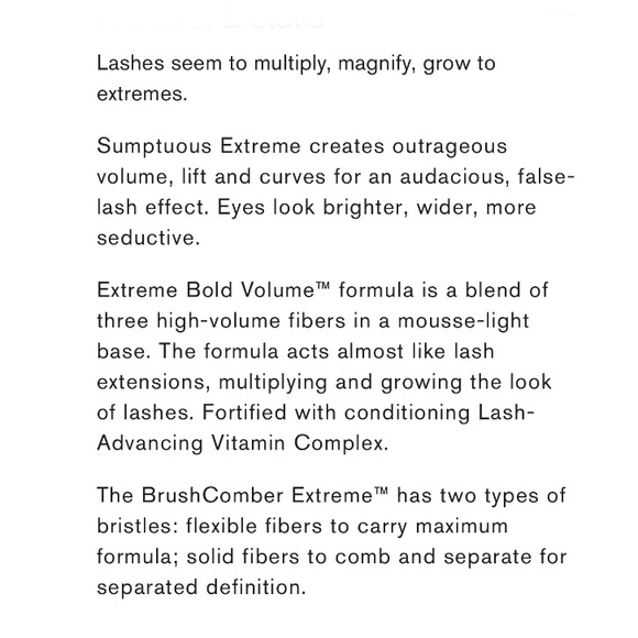 ESTEE LAUDER Sumptuous Extreme Lash Multiplying Volume Mascara EXTREME BLACK 01 - Picture 16 of 16